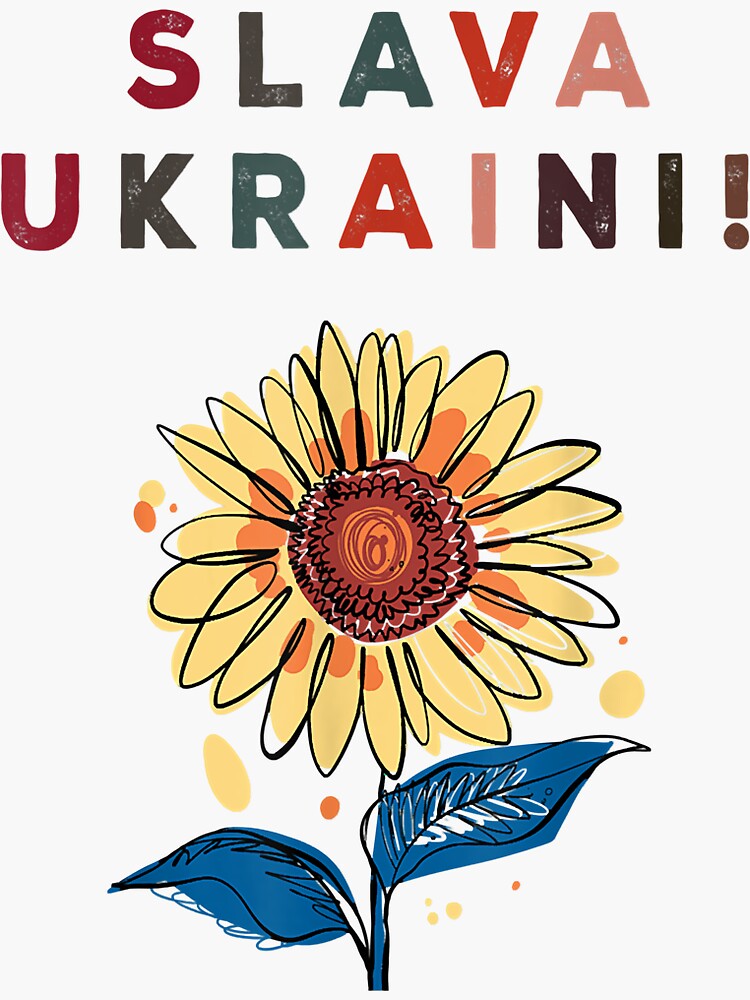 slava-ukraini-sunflower-support-ukraine-costume-sweatshirt-sticker