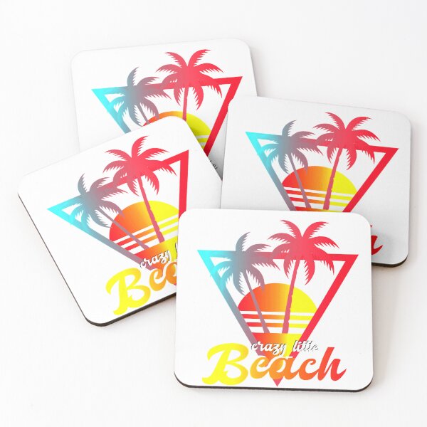 Item preview, Crazy little Beach designed and sold by Splendourlane.