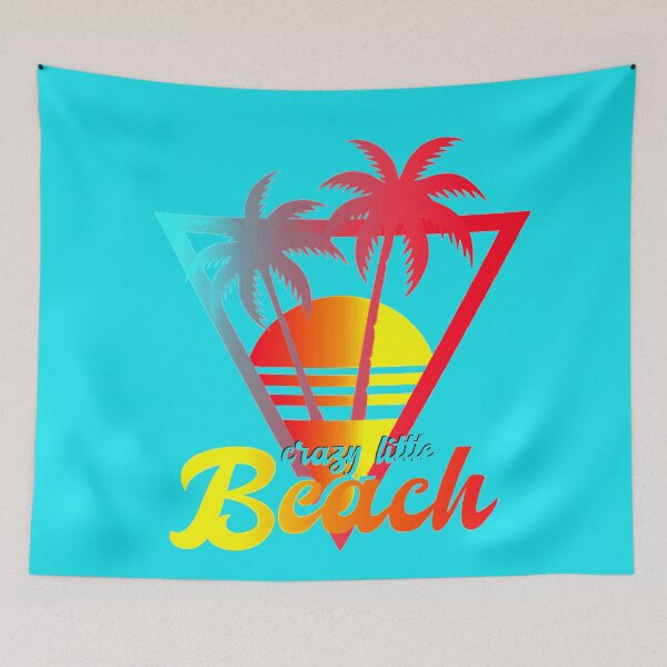 Item preview, Crazy little Beach designed and sold by Splendourlane.