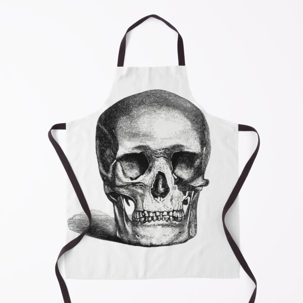Item preview, Vintage European style skull Scary Dark Man Spooky Horror Bones Rock Gothic Occult Punisher Black Cotton Adult designed and sold by BestDesign87.
