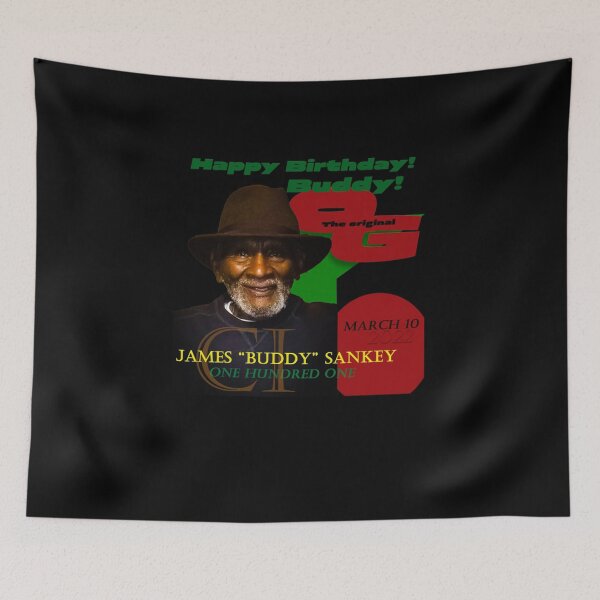 Item preview, Happy Birthday Buddy Classic designed and sold by tiffinygraham2.