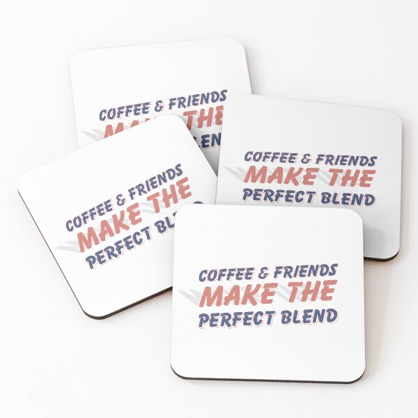 Item preview, Coffee and friends make the perfect blend - 2 coffee and friends make the perfect blend art designed and sold by Mintminz.