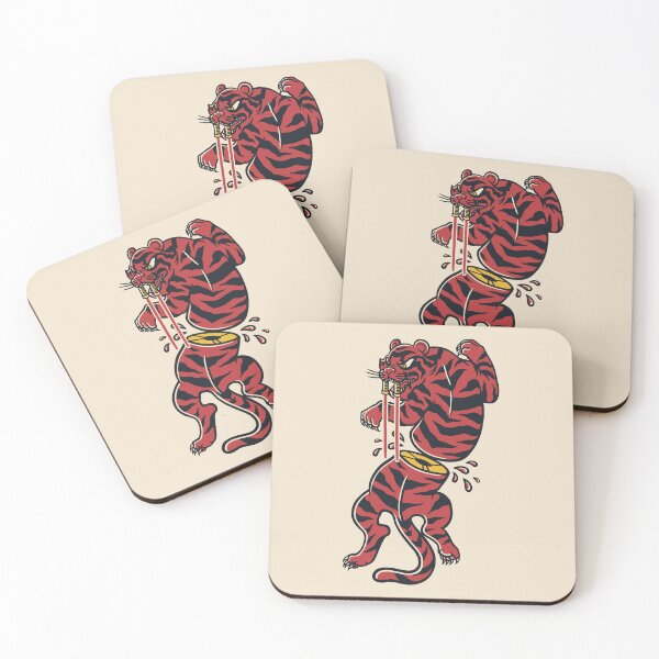 Item preview, Maul Red Toothed Saber Traditional Tattoo Style by Tobe Fonseca designed and sold by Tobe Fonseca®.