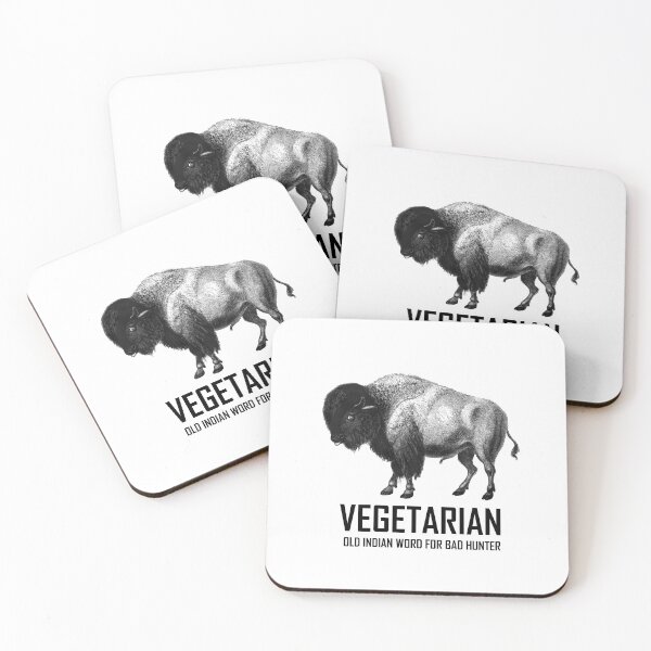 Item preview, Vegetarian - old indian word for bad hunter designed and sold by mmammammira.