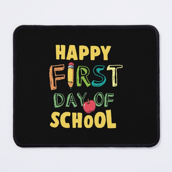 Item preview, Happy first day of school designed and sold by KARDOL.