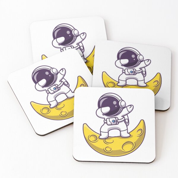 Item preview, Astronauts dabbing on the moon designed and sold by G-FLORIAN.
