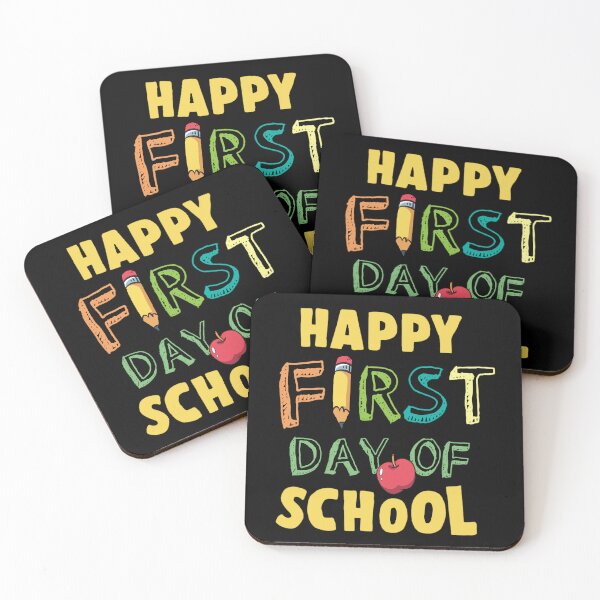 Item preview, Happy first day of school designed and sold by KARDOL.