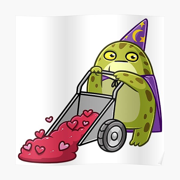 Cute Frog 5 From Cute Frog Sticker Pack Poster For Sale By Djus Redbubble 1126
