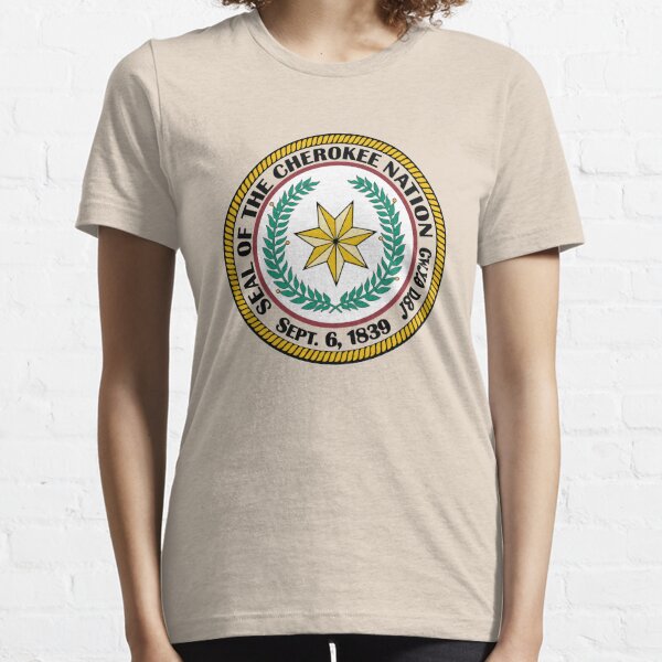  Indian Cherokee Braves Cherokee T-Shirt : Clothing, Shoes &  Jewelry