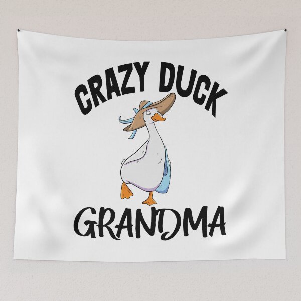 Item preview, Crazy Duck Grandpa designed and sold by Bendthetrend.