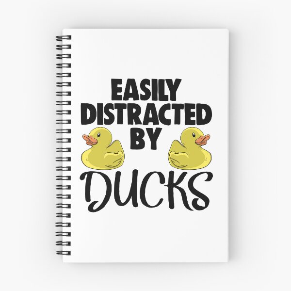 Item preview, Easily Distracted By Ducks designed and sold by Bendthetrend.