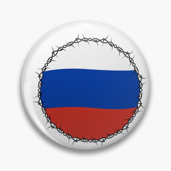 Item preview, Russia inside a barbed wire fence designed and sold by knappidesign.
