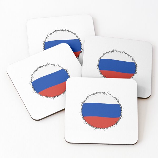 Item preview, Russia inside a barbed wire fence designed and sold by knappidesign.