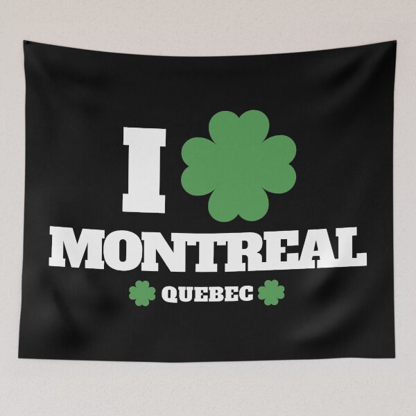 Item preview, I Love Irish Montreal, Quebec for St. Patricks Day designed and sold by elhefe.