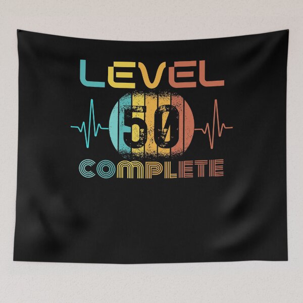 Item preview, 50 Year Old Birthday Gift Level 1972 designed and sold by UniqueBPresent.