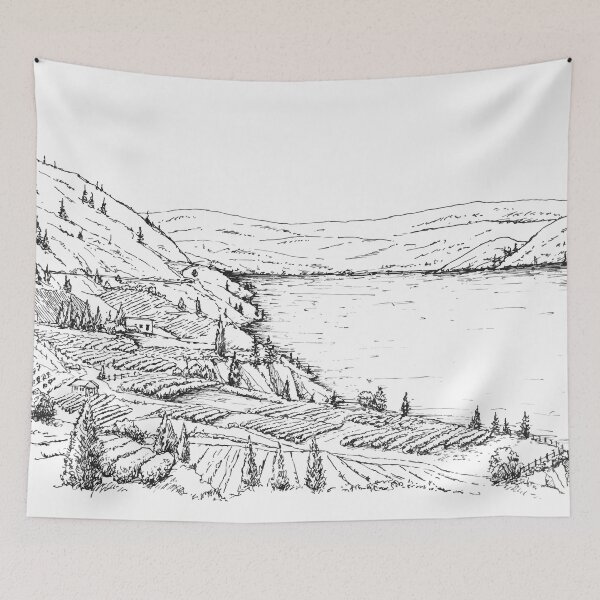 Item preview, Okanagan Valley Winery Vineyard designed and sold by ProArtzilla.