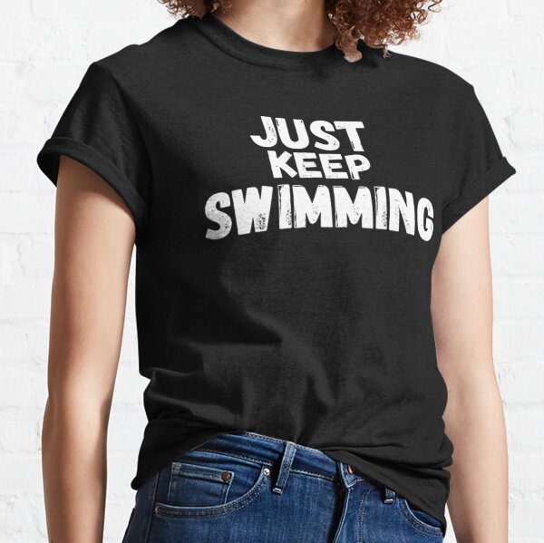 Swimming Shirts Womens, Swimming T Shirts, Funny Swimming Shirt,swim Shirt,  Womens Swimming T Shirt, Shark Motivation, Motivation Finds You 