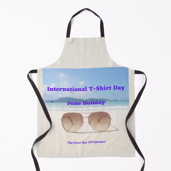 Item preview, International T-Shirt Day June Holiday The First Day Of Summer designed and sold by debmund.
