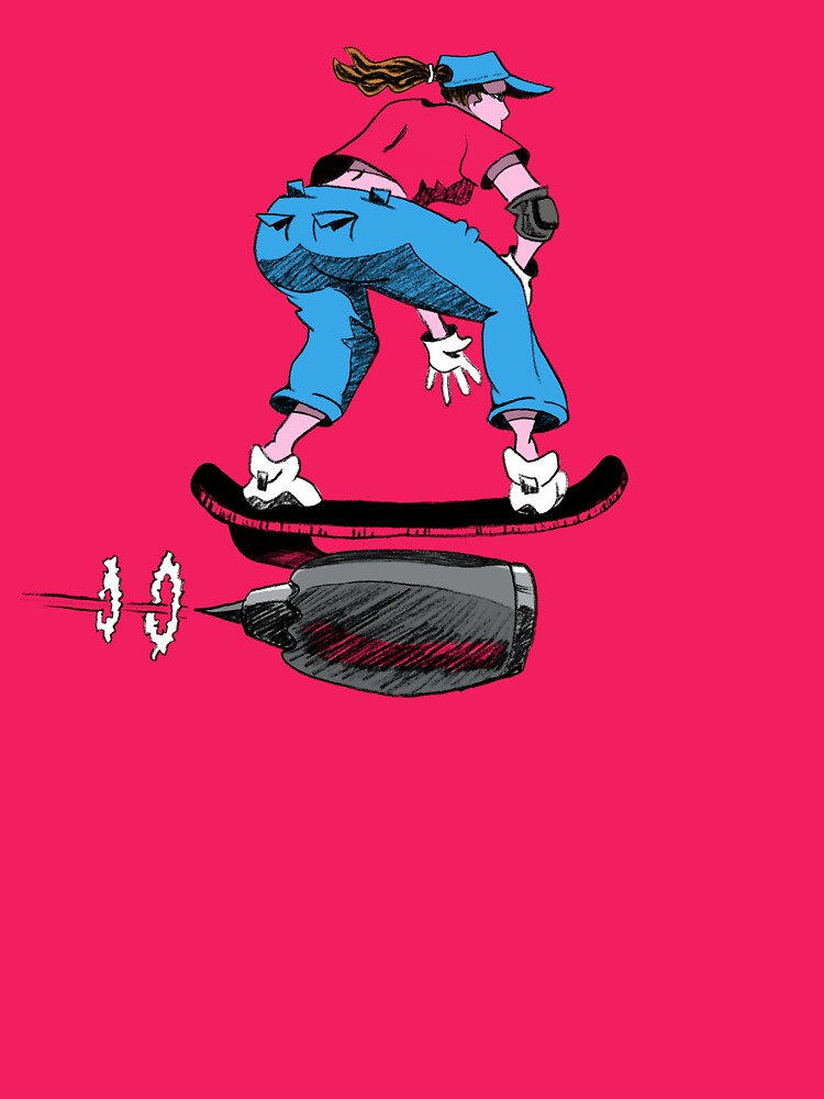 Skater Chicks Rock It by DOODL