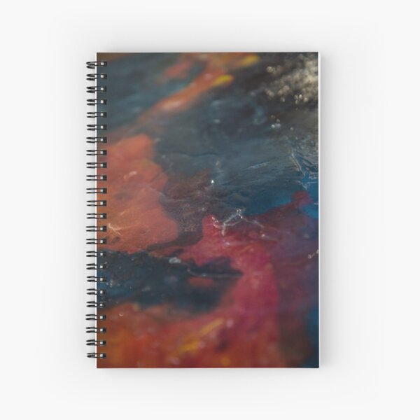Lava (dark) Spiral Notebook