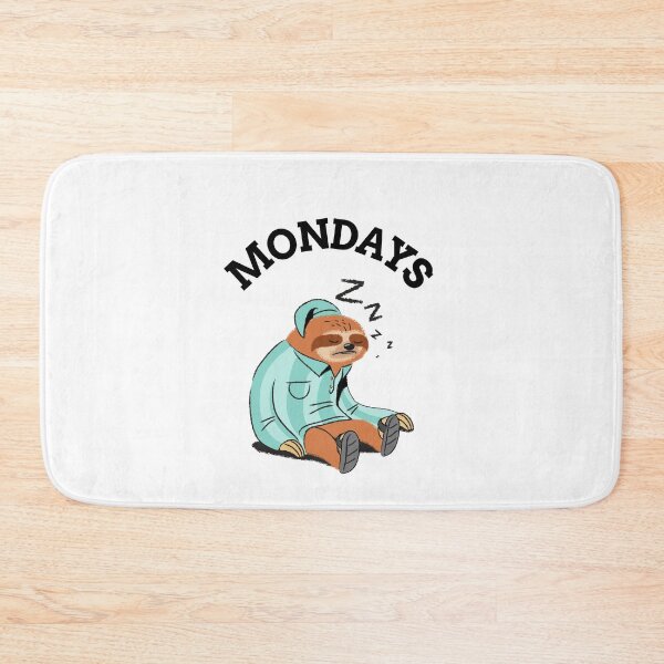 Item preview, i hate monday morning, let me sleep please, pressing snooze button designed and sold by SuperiorPrints.