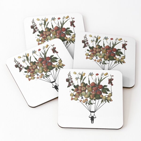 Item preview, Fruit Parachute 1 | Apples | Pears | Peaches | Dreamy designed and sold by CosmicStory.