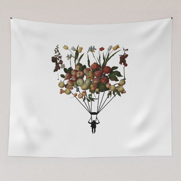 Item preview, Fruit Parachute 1 | Apples | Pears | Peaches | Dreamy designed and sold by CosmicStory.
