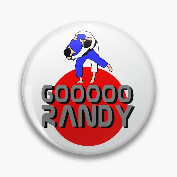 Item preview, Judo sport drawing GOOOOO RANDY designed and sold by Blondiabshop.