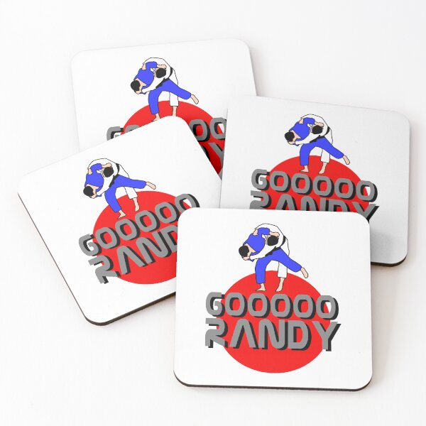 Item preview, Judo sport drawing GOOOOO RANDY designed and sold by Blondiabshop.