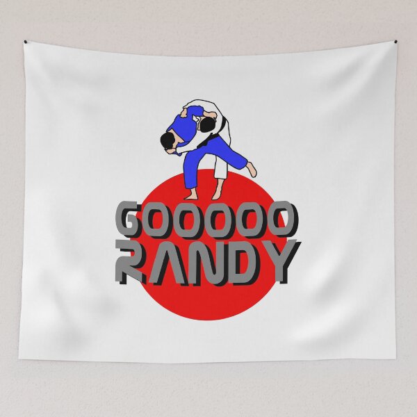 Item preview, Judo sport drawing GOOOOO RANDY designed and sold by Blondiabshop.