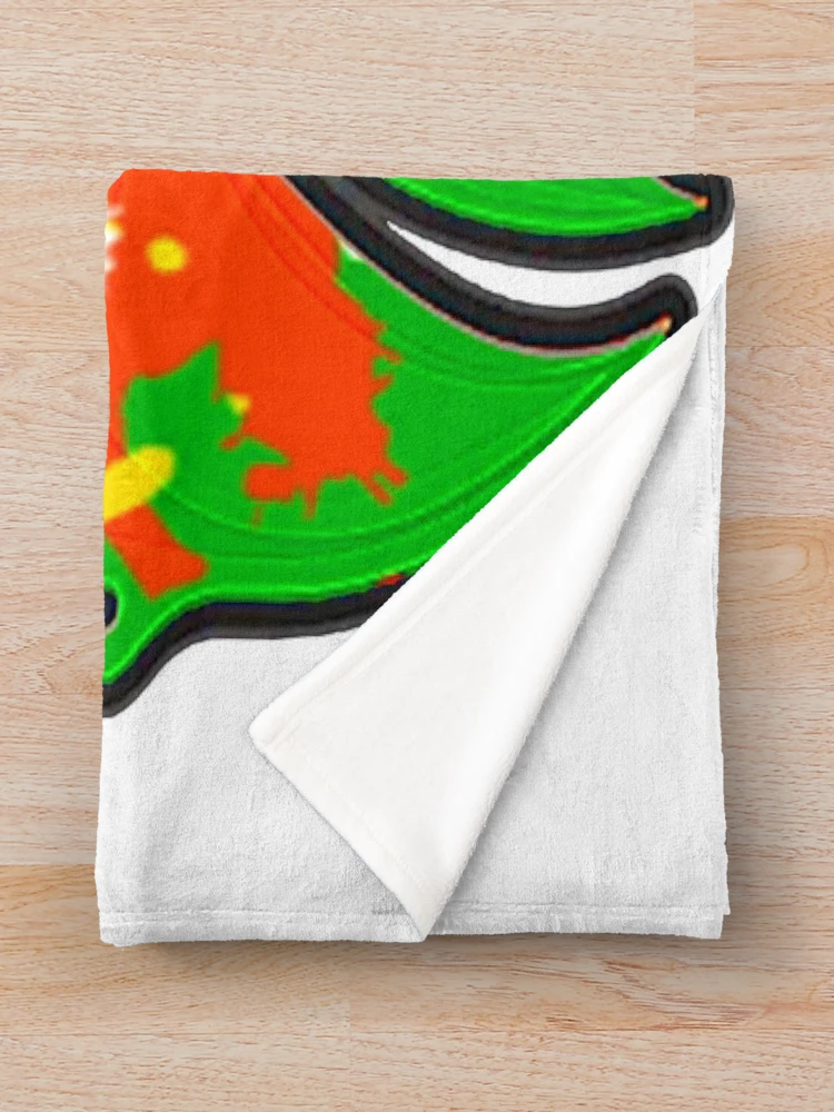 Thumbnail 3 of 6, Throw Blanket, Colorful Wave designed and sold by Raeex.