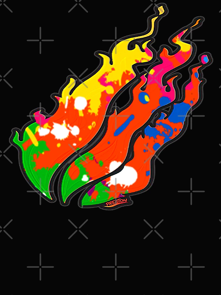 Thumbnail 4 of 4, Boxy T-Shirt, Colorful Wave designed and sold by Raeex.