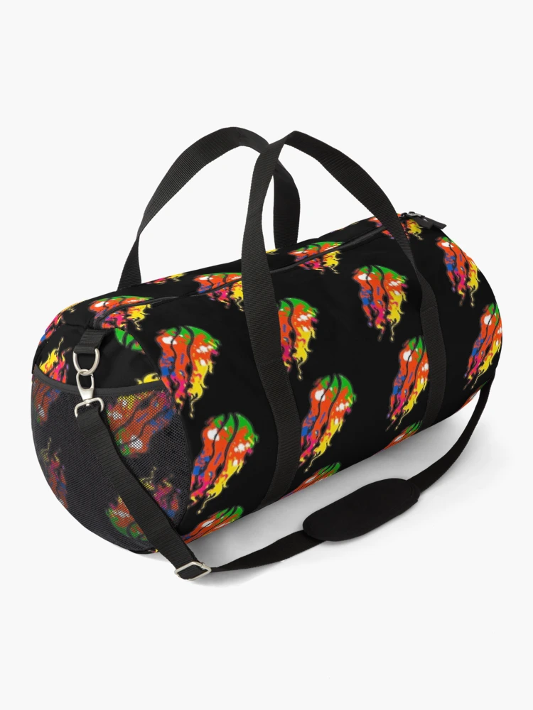 Thumbnail 2 of 3, Duffle Bag, Colorful Wave designed and sold by Raeex.