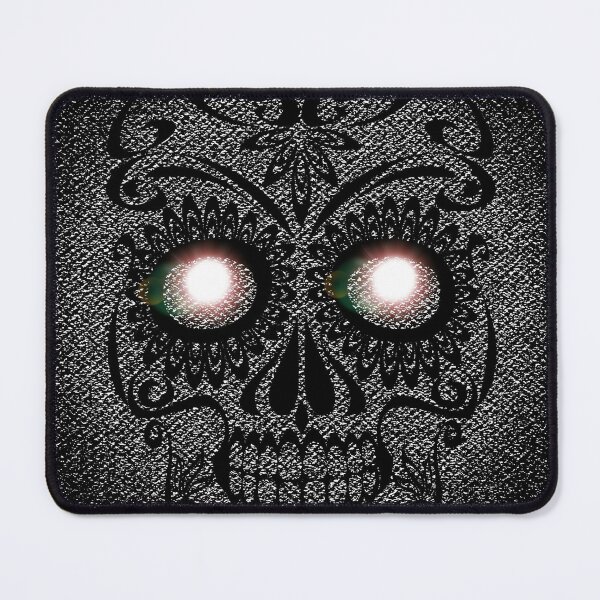 Item preview, Glowing skull eyes Scary Dark Man Spooky Horror Bones Rock Gothic Occult Punisher designed and sold by BestDesign87.