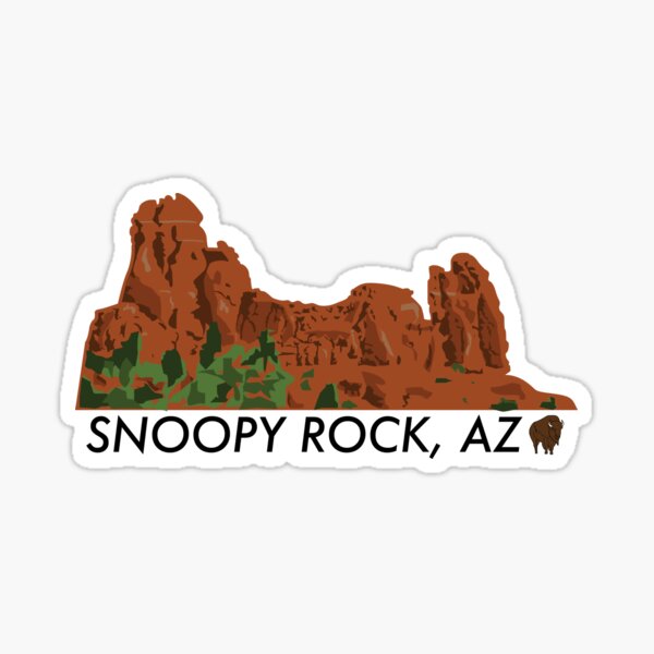Item preview, Snoopy Rock Graphic designed and sold by Noble Bison.