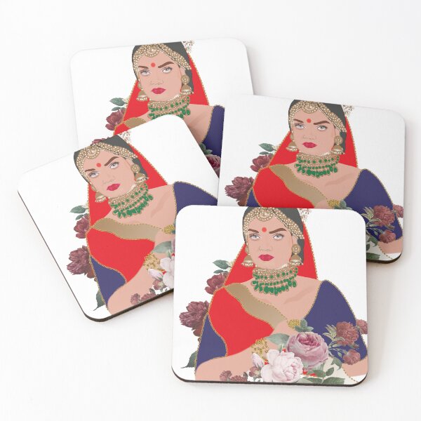 Item preview, The desi Lady designed and sold by ArtwithloveIN.