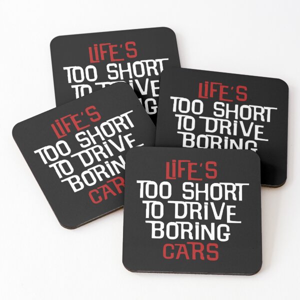 Item preview, Car Lovers Life's Too Short To Drive Boring Cars Essential T-Shirt designed and sold by samirdari7.