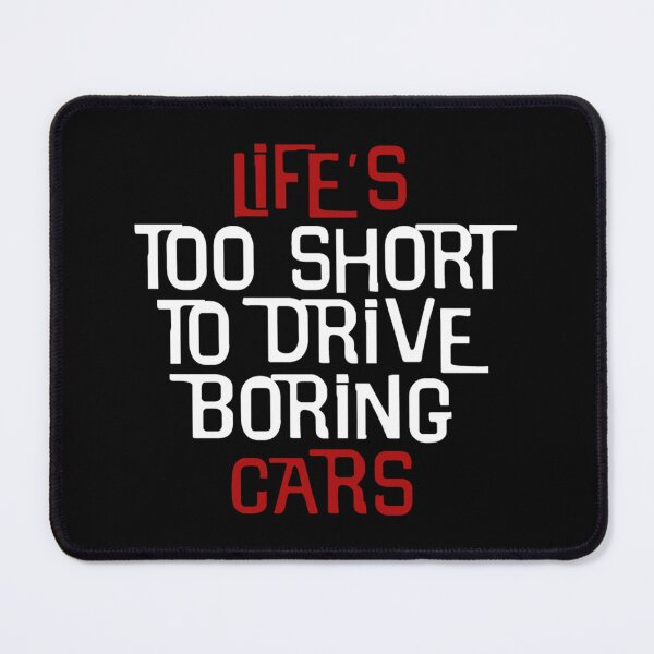Item preview, Car Lovers Life's Too Short To Drive Boring Cars Essential T-Shirt designed and sold by samirdari7.