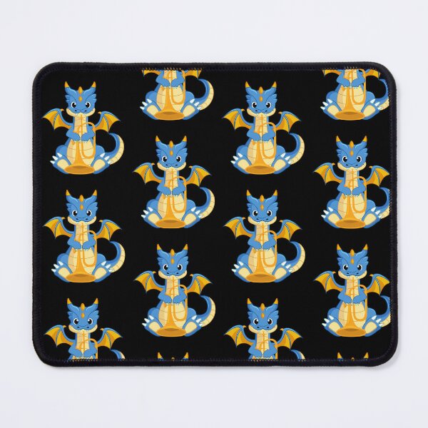 Item preview, Dragon Playing Trumpet ,Funny Good Dragon Trumpet Lovers Blue Design designed and sold by pedrored369.