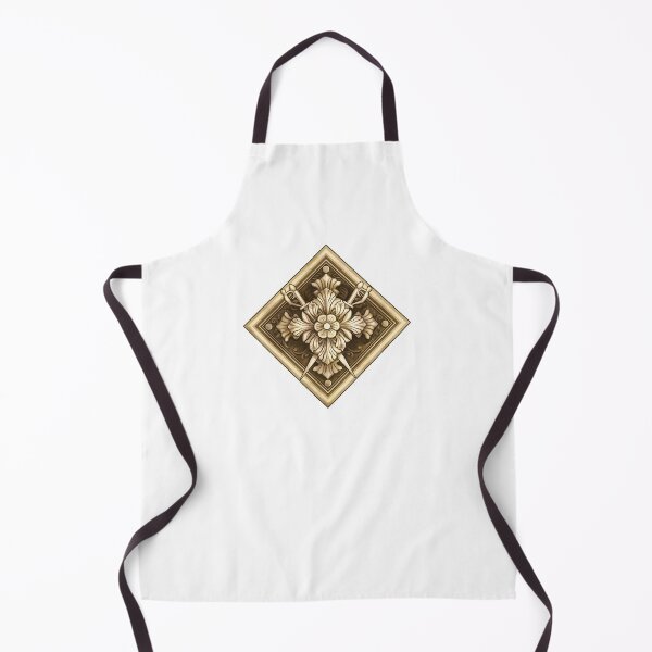 Item preview, (White) House Dimitrescu Crest - Gold designed and sold by Darika W.