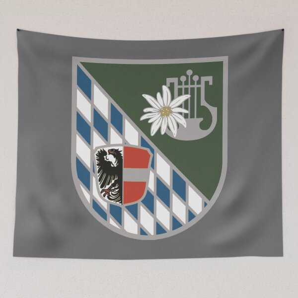 Item preview, Mountain Band of the Bundeswehr - Gebirgsmusikkorps der Bundeswehr (Germany) designed and sold by wordwidesymbols.