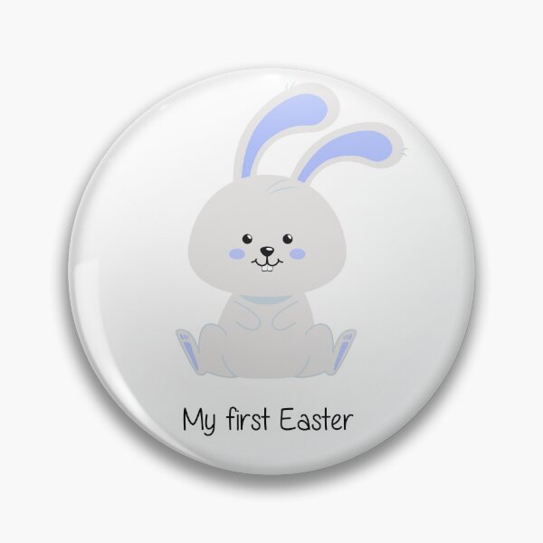 Item preview, My first Easter blue bunny designed and sold by -LemonTee-.