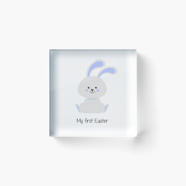 Item preview, My first Easter blue bunny designed and sold by -LemonTee-.