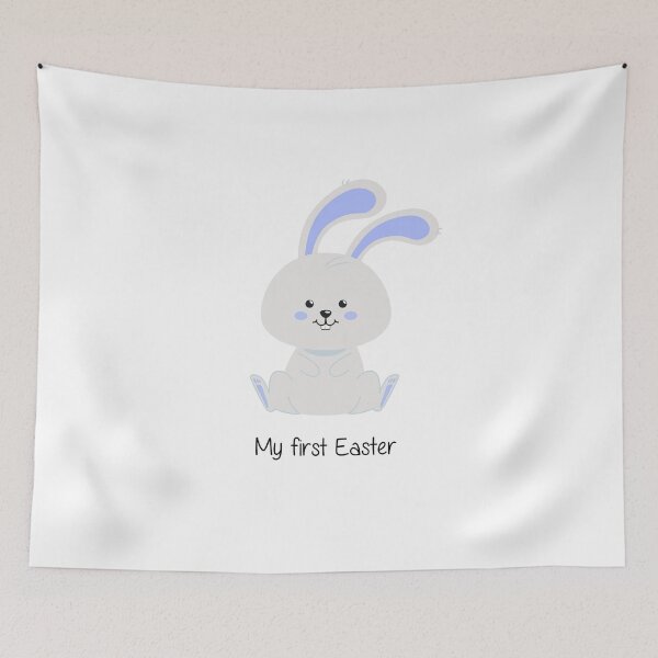 Item preview, My first Easter blue bunny designed and sold by -LemonTee-.