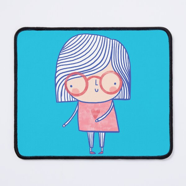 Item preview, Big glasses girl designed and sold by stamptout.