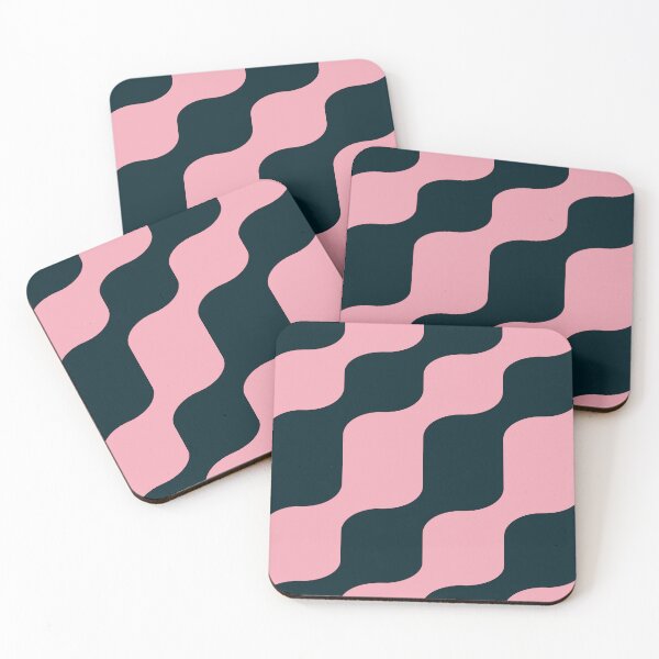 Item preview, Salmon Pink Waves designed and sold by Hic21.