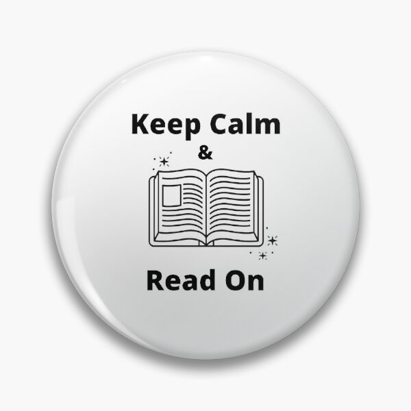Item preview, Keep Calm And Read On - funny and cute T-Shirts Quotes designed and sold by Designspot2020.