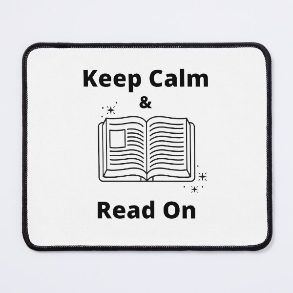Item preview, Keep Calm And Read On - funny and cute T-Shirts Quotes designed and sold by Designspot2020.