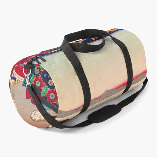 Item preview, Genji Crossing the Oi River by Utagawa Yoshitora (1862) designed and sold by allhistory.