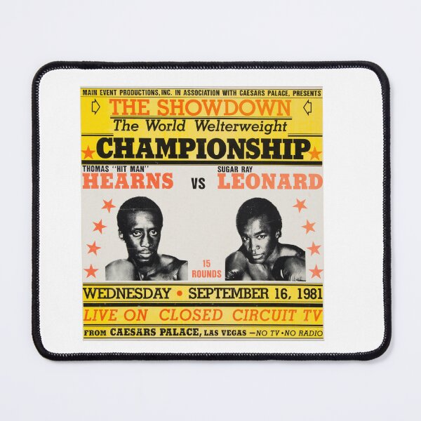 Item preview, Sugar Ray Leonard v Thomas Hearns designed and sold by Britify UK.